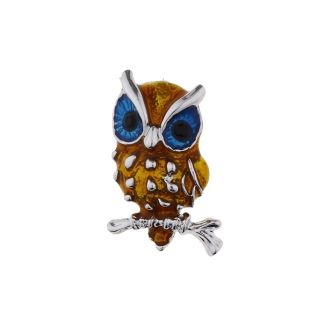 Broche Búho Esmaltado 2-Gemelolandia