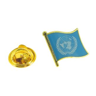 Pin de Solapa Bandera de La ONU - Gemelolandia
