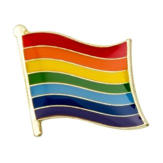 Pin de Solapa Bandera  del Arcoiris  LGTBI-Gemelolandia