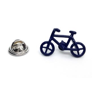 Pin de Solapa Bicicleta Azul