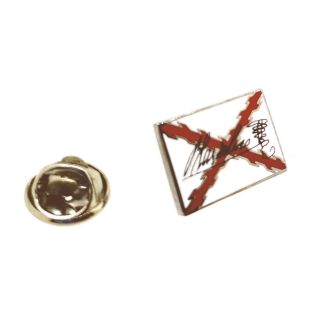 Pin de solapa Blas de Lezo cruz de San Andrés firma 20x10 mm