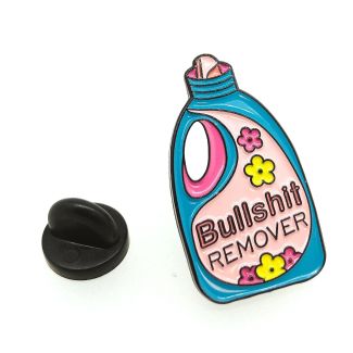 Pin de Solapa Bullshit REMOVER - Gemelolandia