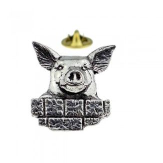 Pin de Solapa Cabeza de Cerdo 30x25mm - Gemelolandia
