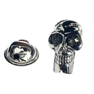 Pin de Solapa Calavera Plateada-Gemelolandia