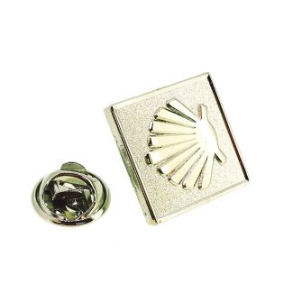 Pin de Solapa Camino de Santiago Acero - Gemelolandia