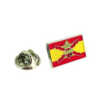 Pin de solapa de la Bandera Sagrado Corazon con Cruz de San Andres - Gemelolandia