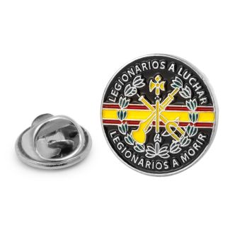 Pin de Solapa Escudo de Legionarios a Luchar, Legionarios a Morir - Gemelolandia - La Legion en tu solapa - Regalo Legion - Lapel Pin Legion