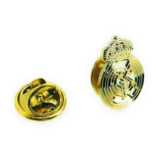 Pin de Solapa Escudo Real Madrid Dorado-Gemelolandia