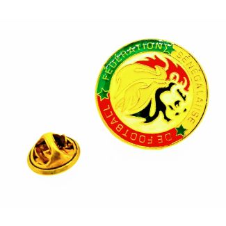 Pin de solapa Escudo Selección de Fútbol de Senegal 25mm-Gemelolandia