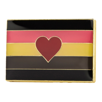Pin de Solapa Fat Fetish Flag LGTBI-Gemelolandia