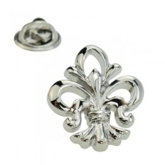 Pin de Solapa Flor de Lys 25x18mm - gemelolandia