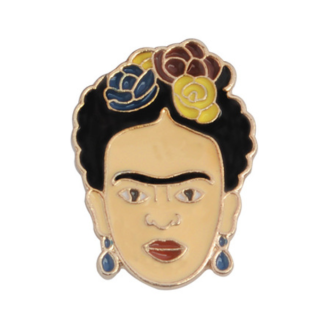 Pin de Solapa Frida Kahlo Esmaltado - Gemelolandia