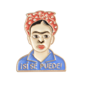 Pin de Solapa Frida Kahlo ¡SÍ SE PUEDE! - Gemelolandia