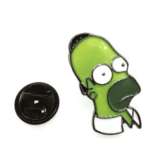 Pin de Solapa Homer Simpson 25x15mm-Gemelolandia