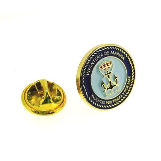 Pin de Solapa Infantería de Marina Valientes por Tierra y por Mar - Gemelolandia