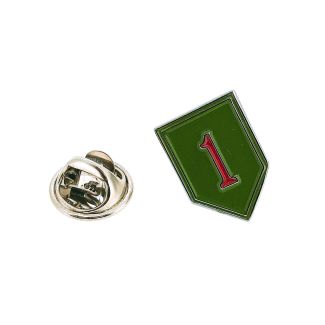 Pin de Solapa Insignia de la 1st Division de Infantería Americana - Gemelolandia