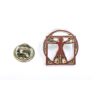 Pin de Solapa Leonardo Da Vinci El hombre de Vitruvio