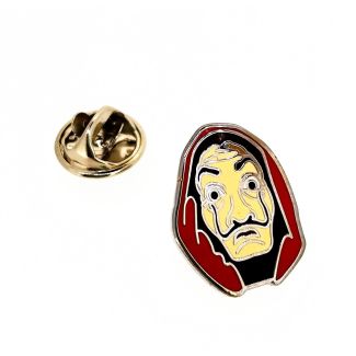 Pin de solapa Máscara Dalí la casa de papel 18x14mm - Gemelolandia