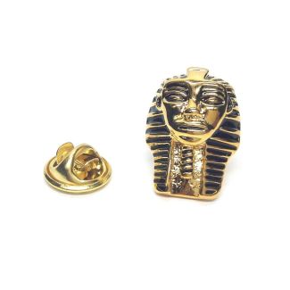 Pin de Solapa Máscara de Tutankamon Faraón de Oro