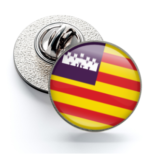 Pin de Solapa Magglass Bandera de Islas Baleares 16mm - Gemelolandia