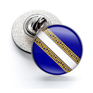 Pin de Solapa Magglass Banderas Regiones Francia Champagne - Gemelolandia