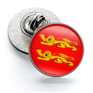Pin de Solapa Magglass Banderas Regiones Francia Normandy - Gemelolandia