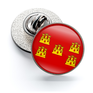 Pin de Solapa Magglass Banderas Regiones Francia Poitou - Gemelolandia