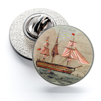 Pin de Solapa Magglass Barcos Nº3 16mm - Gemelolandia