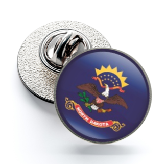 Pin de Solapa Magglass Estado North Dakota 16mm - Gemelolandia