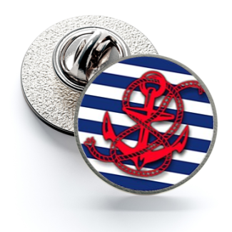 Pin de Solapa Magglass Nautico Nº18 16mm - Gemelolandia