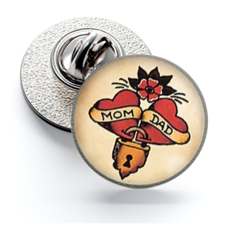 Pin de Solapa Magglass Vintage Tattoo Nº16 16mm - Gemelolandia
