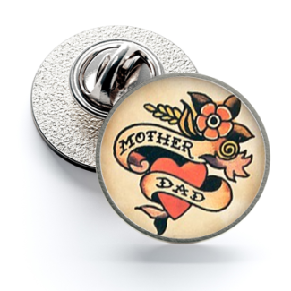 Pin de Solapa Magglass Vintage Tattoo Nº17 16mm - Gemelolandia