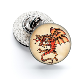 Pin de Solapa Magglass Vintage Tattoo Nº23 16mm - Gemelolandia