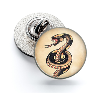 Pin de Solapa Magglass Vintage Tattoo Nº2 16mm - Gemelolandia