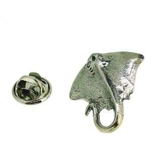 Pin de Solapa Mantarraya Acero - Gemelolandia