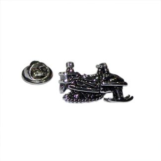 Pin de Solapa Moto de Nieve 3D