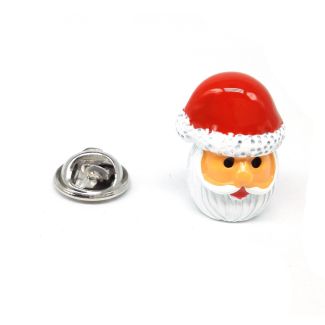 Pin de Solapa Papá Noel o Santa Claus 3D