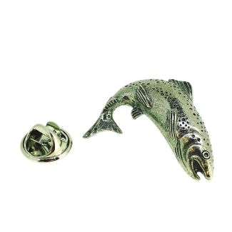 Pin de Solapa Salmón Acero - Gemelolandia