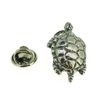 Pin de Solapa Tortuga Acero - Gemelolandia