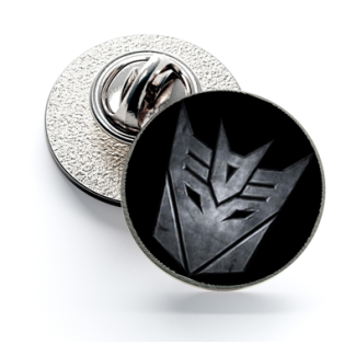 Pin de Solapa Magglass Transformers Logo Decepticons - Gemelolandia