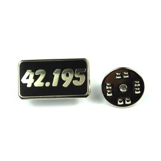 Pin de traje distancia maratón runner marathon lapel pin