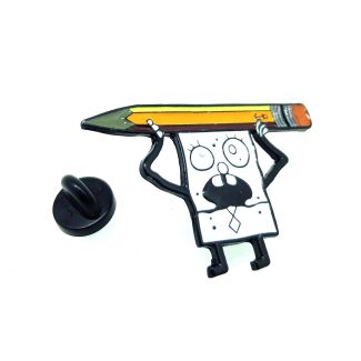 Pin Solapa Bob Esponja Lapicero - Gemelolandia