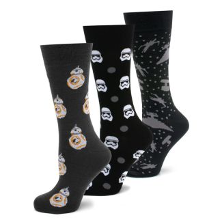 PACK 3 Pares de Calcetines Star Wars The Force Awaken Pack 01