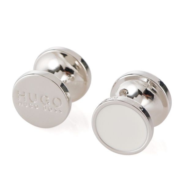 Gemelos para Camisa HUGO E-Tokeep White 01