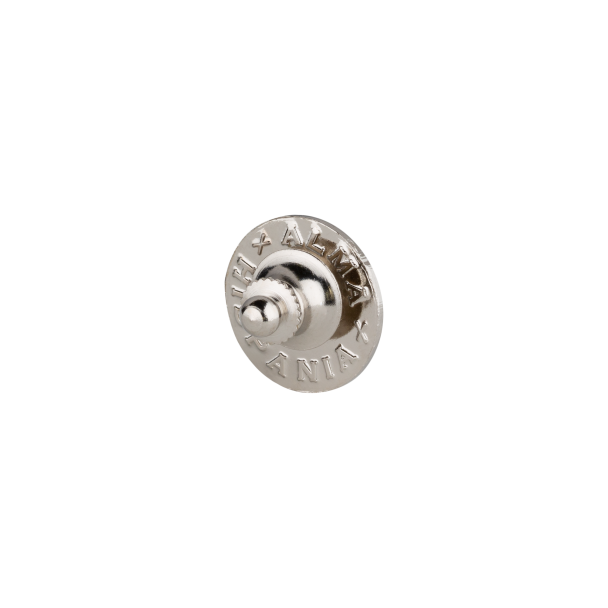 Broche de Solapa Alma Hispania Carabela Esmaltado en Azul 18mm - Gemelolandia
