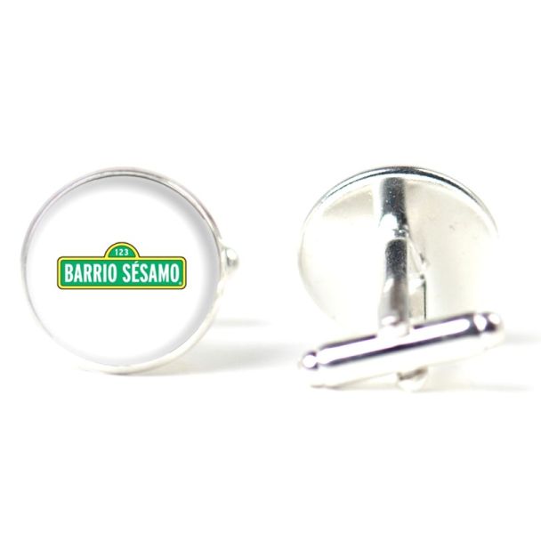 Gemelos para camisa Magglass Barrio Sesamo 01