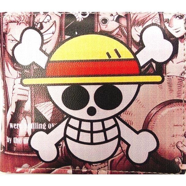 Cartera One Piece Bandera de Luffy Modelo II - Gemelolandia