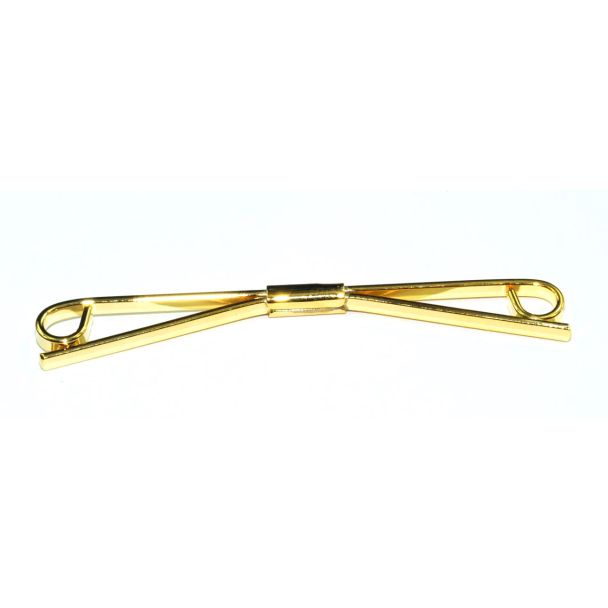 Collar Bar Alfiler de Cuello Butterfly Gold 01