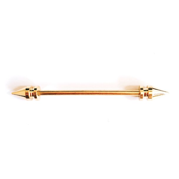 Collar Bar Alfiler de Cuello Golden Arrow 01