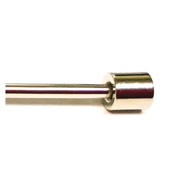 Collar Bar Alfiler de Cuello Plated Tubular End 02